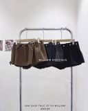  Váy quần dạ phồng đính nút 2532 