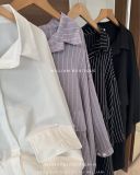  Đầm sơ mi vạt bầu 861 