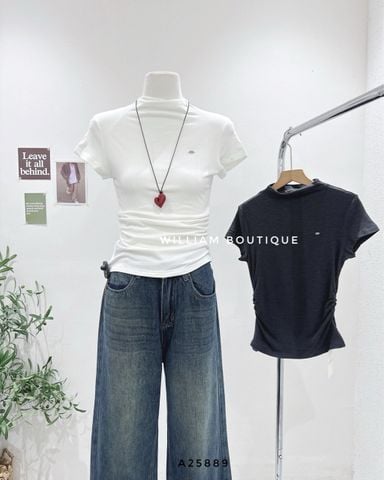  Áo thun cổ lọ tay ngắn 1952 