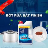  Bột rửa bát Finish Classic  2,5kg 