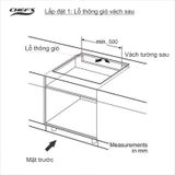  Bếp từ đôi Chefs EH-DIH890 