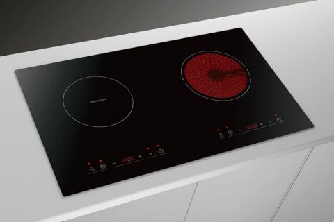  Bếp từ hồng ngoại Midea IHD 361 - Mặt kính Hegon - Không kén nồi 