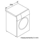  Máy giặt cửa trước 10kg Bosch WGB254A0SG - Serie 8 