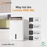  Máy hút ẩm Lumias D6S-26L công suất 26 Lít 