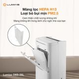  Máy hút ẩm Lumias D6S-26L công suất 26 Lít 