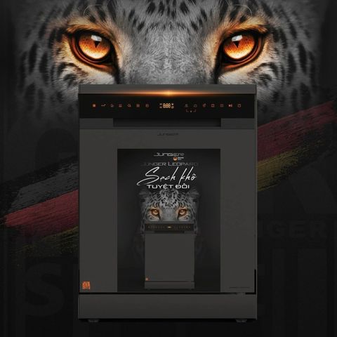  Máy Rửa Bát Junger Leopard DWJ-183-VG 15 bộ 