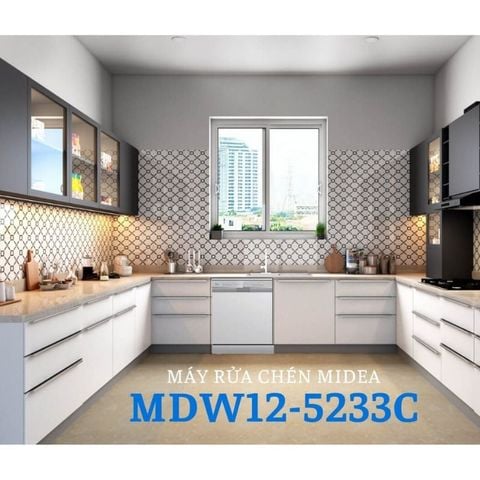  Máy rửa bát 12 bộ Midea MDW12-5233 