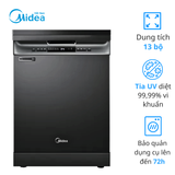  Máy rửa bát 13 bộ Midea MDW13-7635QB 
