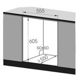  Máy rửa bát Texgio 8 bộ TG-DTW558 - Tự vệ sinh máy 