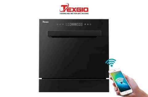  Máy rửa bát Texgio 8 bộ TGWFD78GB kết nối Wifi 