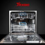 Máy rửa bát Texgio 8 bộ TGWF98SB - Wifi - Sấy Khí nóng - Diệt khuẩn UV 