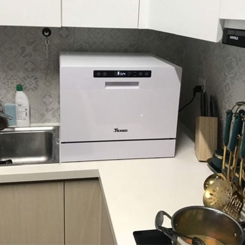  Máy rửa bát Texgio 6 bộ TG-DT2022A - Sấy nhiệt dư 
