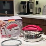  Nồi áp suất Kela dung tích 3 Lit màu inox KL-86PCI 