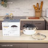  Nồi áp suất Lumias dung tích 3 Lit LPC-068  (kèm khay hấp) 