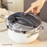  Nồi áp suất Lumias dung tích 3 Lit LPC-068  (kèm khay hấp) 