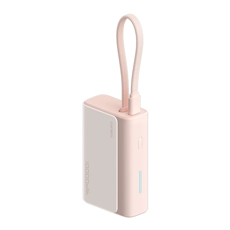  Pin Dự Phòng CUKTECH CP133L 10000mAh 33W (1*Type-C + 1*USB-A Port + 1*Type-C Built-in Cable, LED Display) 
