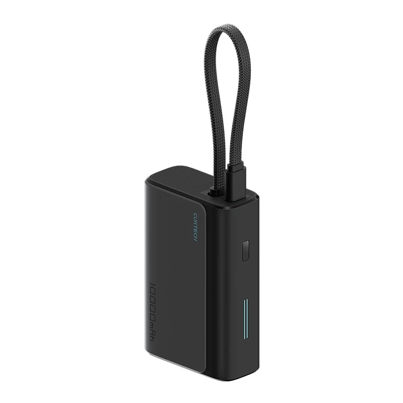  Pin Dự Phòng CUKTECH CP133L 10000mAh 33W (1*Type-C + 1*USB-A Port + 1*Type-C Built-in Cable, LED Display) 
