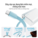  Pin Dự Phòng CUKTECH CP133L 10000mAh 33W (1*Type-C + 1*USB-A Port + 1*Type-C Built-in Cable, LED Display) 