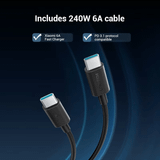  Pin Dự Phòng CUKTECH 10 PLUS 15000mAh 120W (2*Type-C + 1*USB-A, Smart TFT Display, Flight-approved) 