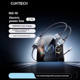  Cáp Sạc Nhanh 2-in-1 C to 2C CUKTECH 10 100W (1.35m, 5A, PD3.0, PPS, QC4+) 