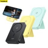  Pin Sạc Không Dây Nam Châm Baseus MagPro Magnetic Bracket Wireless 5000mAh 20W ( tích hợp chân đế giữ điện thoại) 