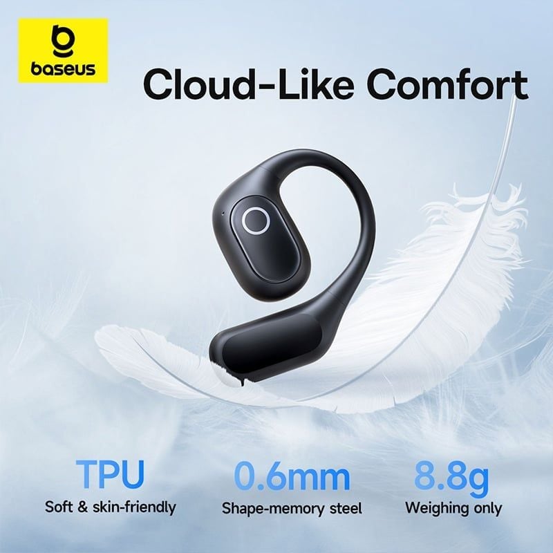  Tai Nghe Bluetooth TWS Baseus Eli 2i Fit (Bluetooth v6.0, 11H, IPX5, 2-mic AI ENC, 14.2mm dynamic drivers, SuperBass) 
