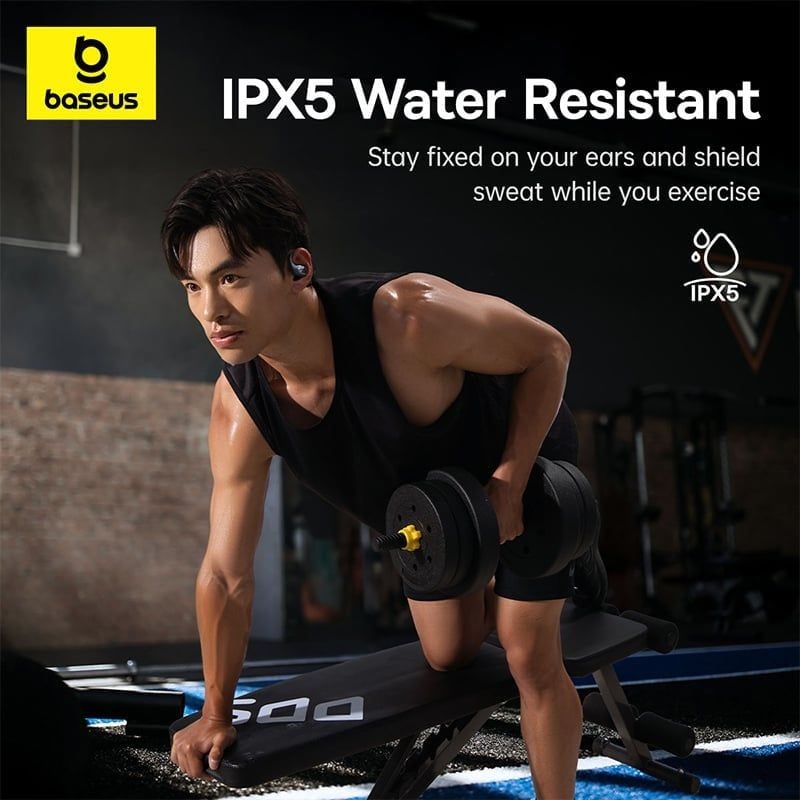  Tai Nghe Bluetooth TWS Baseus Eli 2i Fit (Bluetooth v6.0, 11H, IPX5, 2-mic AI ENC, 14.2mm dynamic drivers, SuperBass) 