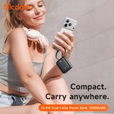  Pin Dự Phòng Kèm Cáp Type-C + Lightning MCDODO Minikit series MC-862 10000mAh 22.5W (1*Type-C port) 