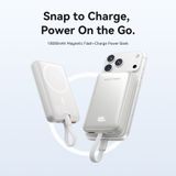  Pin Dự Phòng Không Dây Kèm Cáp Type-C VENTION FKQ 10000mAh 22.5W (15W Wireless Charging, 2*Type-C + 1*USB-A port, Digital Display, CCC / 3C Certification) 