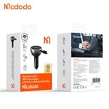  Tẩu Sạc Cho Ô Tô MCDODO CC-485 80W (With 80cm Type-C 45W built-in Retractable Cable, 1*Type-C + 1*USB-A port, Indicator Light Ring) 