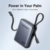  Pin Dự Phòng Kèm Cáp Type-C + Lightning VENTION FKM 10000mAh 45W (1*Type-C port, Digital Display) 