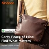  Tag Định Vị MCDODO Napa Pro series AT-384 (220mAh, Work with Apple Find My, Global Tracking, Lost Mode) 