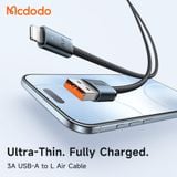  Cáp Sạc Nhanh USB to Lightning MCDODO Cab Luma series CA-122 3A (1.2m) 