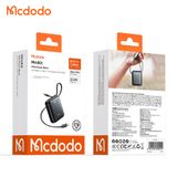  Pin Dự Phòng Kèm Cáp Type-C + Lightning MCDODO Minikit series MC-862 10000mAh 22.5W (1*Type-C port) 