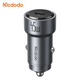  Tẩu Sạc Ô Tô MCDODO NeoEco series CC-152 45W (1*Type-C port, LED Light Charge Status) 