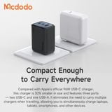  Củ Sạc Nhanh MCDODO Gana series CH-011 100W (2*Type-C + 1*USB-A port) 