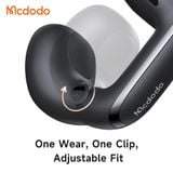  Tai Nghe Không Dây TWS MCDODO ZENO Air 04 HP-117 (Bluetooth v5.4, 6H, with Adjustable Ear Clips, Real-Time Battery on LED Display, IP54) 