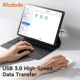  Đầu Chuyển OTG Đa Năng 2-in-1 USB to Type-C MCDODO OT-760 (USB3.0 5Gbps, with built-in TF card reader, with charging light) 