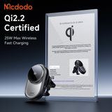  Đế Giữ Điện Thoại Từ Tính Ô Tô Kiêm Sạc Không Dây Qi2.2 MCDODO MagQ Ultra series CH-840 (Qi2.2 25W Wireless Charging, Air Vent, TEC-Cooled, with 77cm Type-C input Built-in Retractable Cable) 