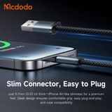  Cáp Sạc Nhanh USB to Lightning MCDODO Cab Luma series CA-122 3A (1.2m) 