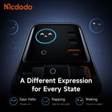  Củ Sạc Nhanh Để Bàn MCDODO FreeGo Pro CH-139 100W (2*Type-C + 1*USB-A port + 100cm Type-C Built-in cable, Smart Digital Display) 