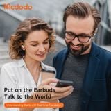  Tai Nghe Không Dây TWS MCDODO SpeakA01 Series HP-822 (Bluetooth v5.4, 6H, AI translator, with ANC & ENC, Control via app, Dual-Ear Mode, IPX4) 