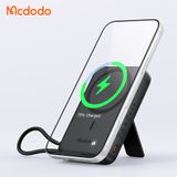  Pin Dự Phòng Không Dây Tích Hợp Cáp Type-C MCDODO UniPower series MC-865 10000mAh 22.5W (Digital Display) 