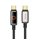  Cáp Sạc Nhanh C to C MCDODO CA-668 100W (1.2m, Auto Power Off, with Breathing Light, 480Mbps) 