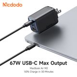  Củ Sạc Nhanh MCDODO Gana series CH-098 67W (2*Type-C +1*USB-A port) 