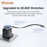 Củ Sạc Nhanh MCDODO FreeGo Series CH-848 100W (3*Type-C + 1*USB-A port, with built in retractable cable) 