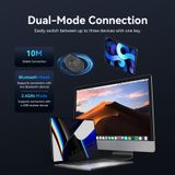  Chuột Không Dây Công Thái Học VENTION KTM (2.4GHz + Bluetooth 5.1, 4000DPI, 5-Level DPI Adjustment, 6 Buttons, ≤10m, AA Battery) 