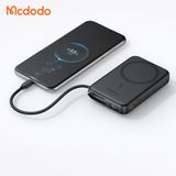  Pin Dự Phòng Không Dây Tích Hợp Cáp Type-C MCDODO UniPower series MC-865 10000mAh 22.5W (Digital Display) 
