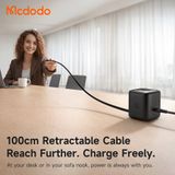  Củ Sạc Nhanh Để Bàn MCDODO FreeGo Pro CH-139 100W (2*Type-C + 1*USB-A port + 100cm Type-C Built-in cable, Smart Digital Display) 