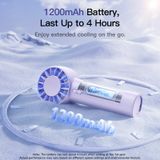  Quạt cầm tay Baseus GoTrip DT1 Mini – 1200mAh, gió mạnh 4m/s, 3 tốc độ, êm 39dB, quay 10000RPM, dùng 4h 